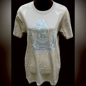 Thic Coffee Momma Direct to Garment Printed T-Shirt Adult Size Medium